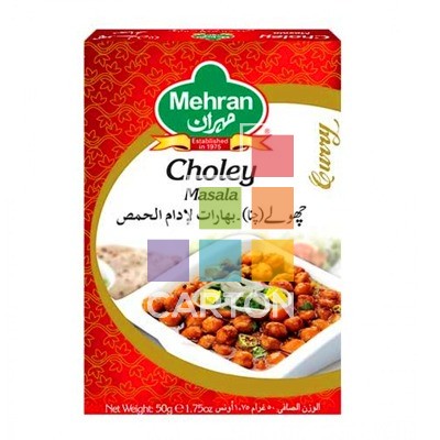 CHOLEY MASALA - 6*50GM - MEHRAN